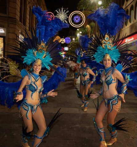 chicas comparsa carnaval